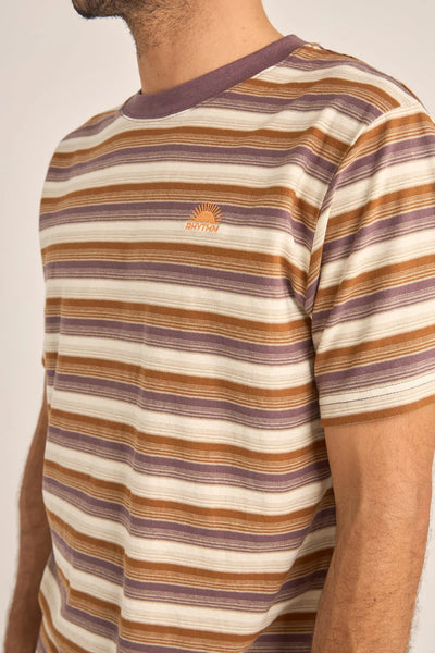 Vintage Stripe SS T-Shirt - Cedar