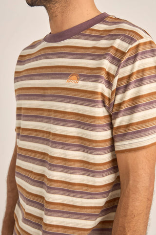 Vintage Stripe SS T-Shirt - Cedar