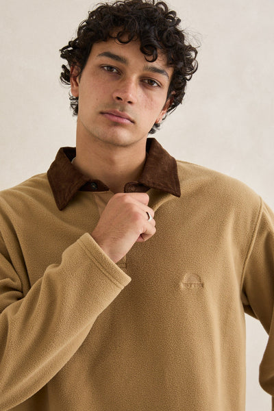 Awake Polar Fleece - Tobacco