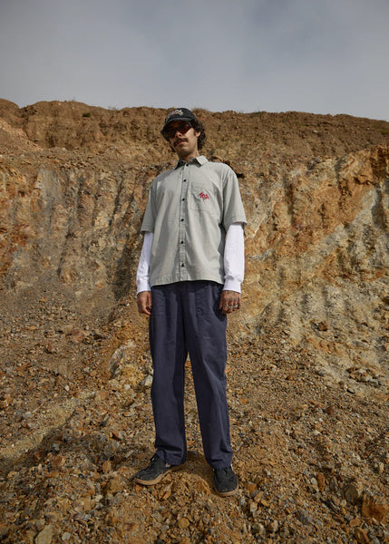 Bats Striped SS Shirt - Fuel
