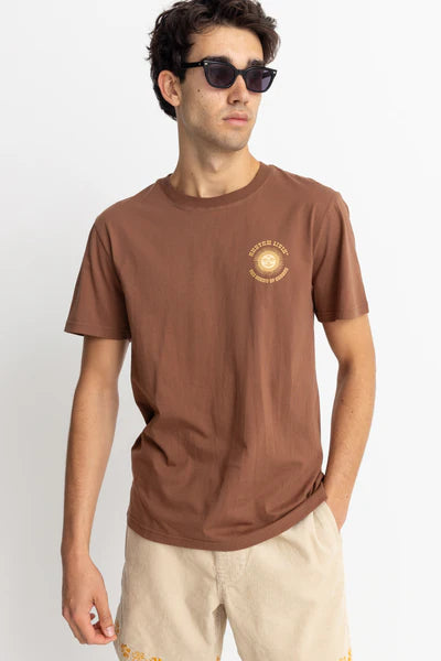 Sun Life SS Tee - Chocolate