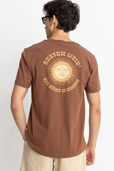 Sun Life SS Tee - Chocolate