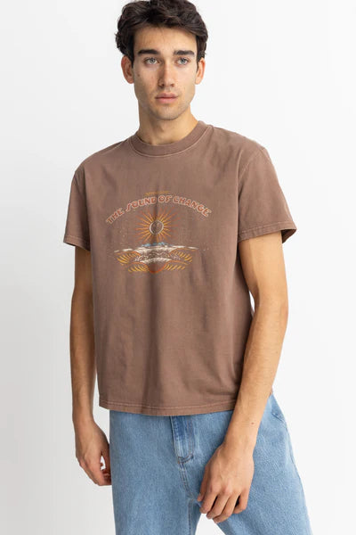 Cosmic Band Tee - Brown