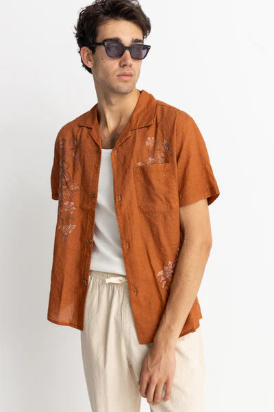 Botanica SS Shirt - Ochre