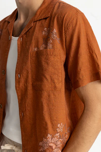 Botanica SS Shirt - Ochre