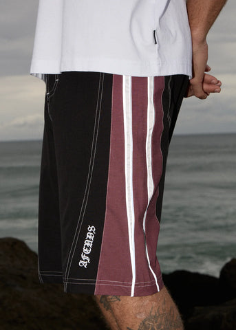 Forum Surf Related V2 Boardshorts - Burgundy