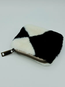 Coin Pouch - Diamond Faux