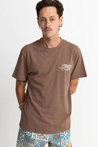 Livin Slub SS Tee - Chocolate