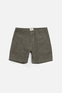 Worn Path Cord Shorts - Fatigue