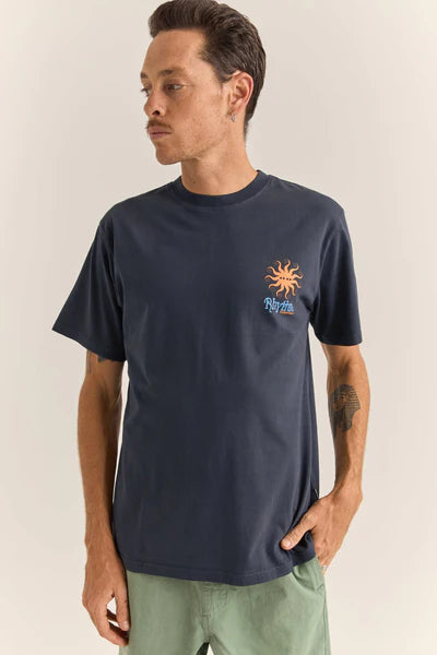 Sun Vintage Tee - Navy