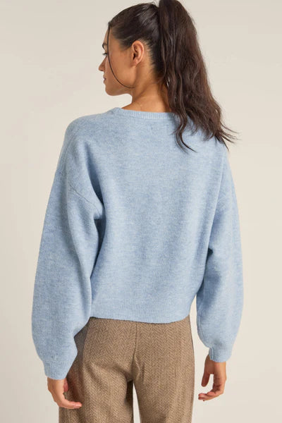 Powder Knit Jumper - Blue