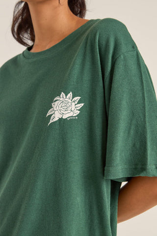 La Rosa Oversized Tee - Green