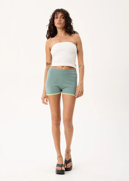 Addison Knit Short - Antique Blue