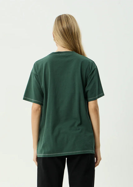 Have A Good Day Oversize Tee - Pine