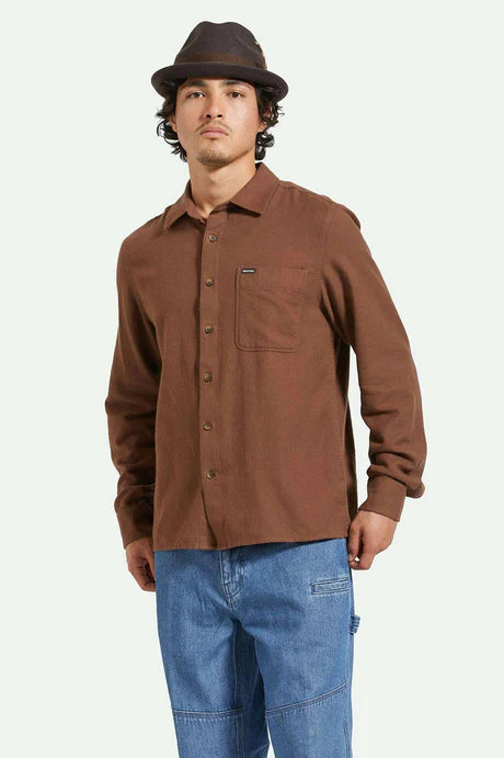 Hastings LW Flannel - Pinecone Brown