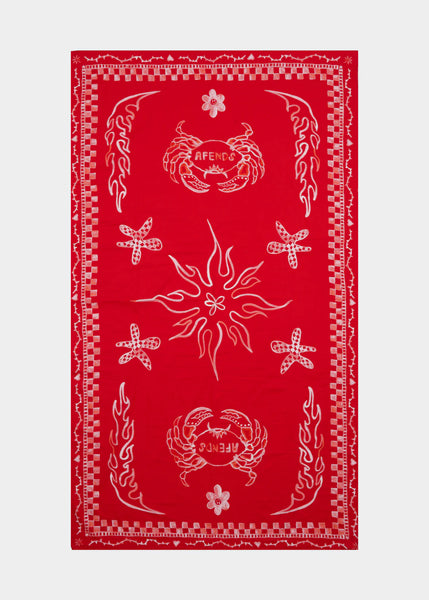 Calda Organic Sarong - Tomato