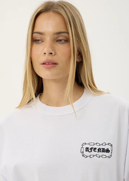 Spiritual Heavyweight Boxy Tee - White