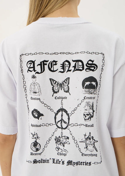 Spiritual Heavyweight Boxy Tee - White