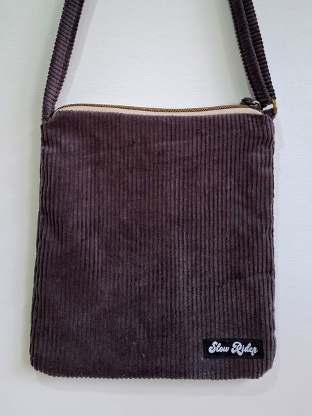 Cord Shoulder Bag - Shadow