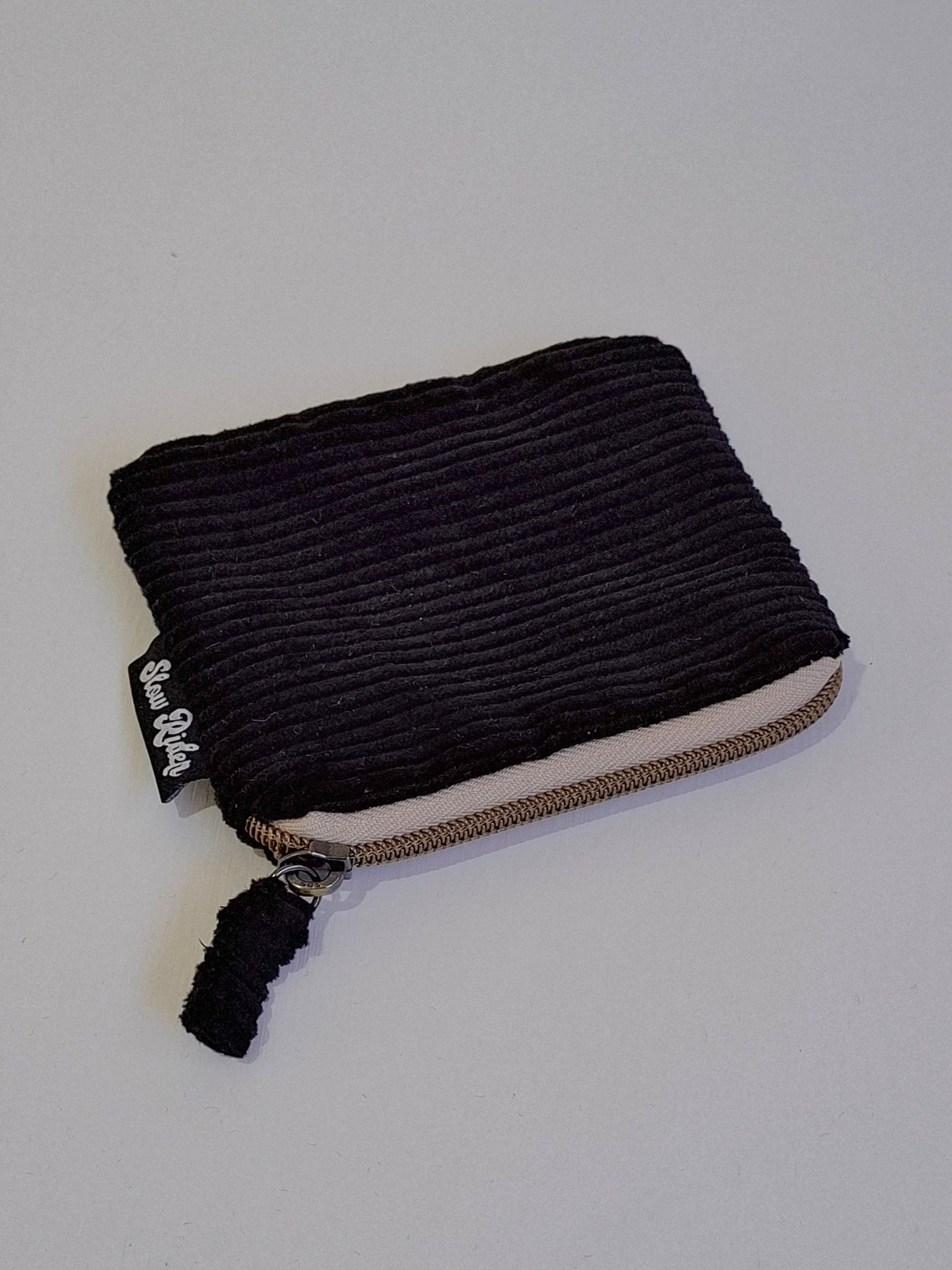 Cord Coin Pouch - Black Leopard