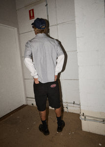 Summit Pleated Cargo Short 22" - Washed Black