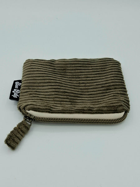 Cord Coin Pouch - Olive