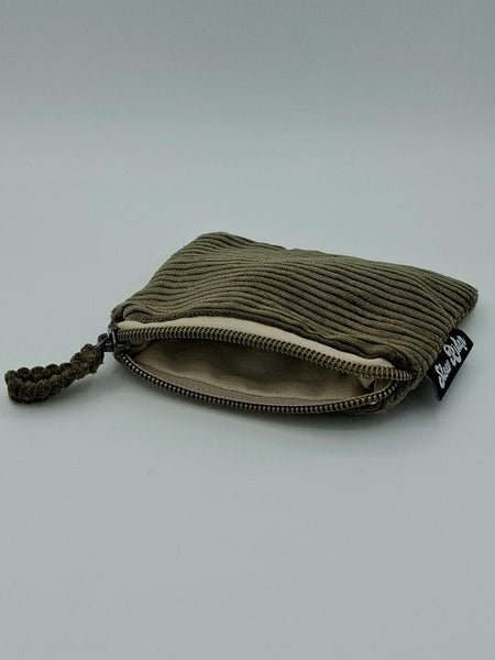 Cord Coin Pouch - Olive