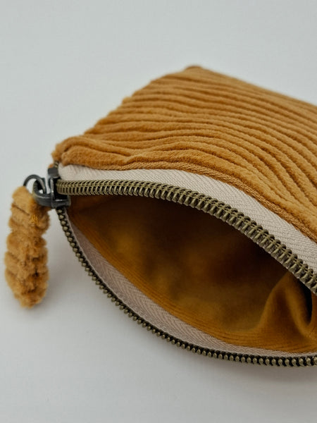 Cord Coin Pouch - Gold