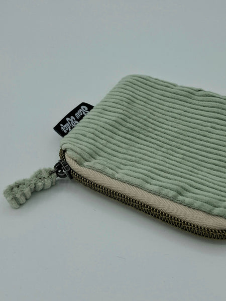 Cord Coin Pouch - Sage
