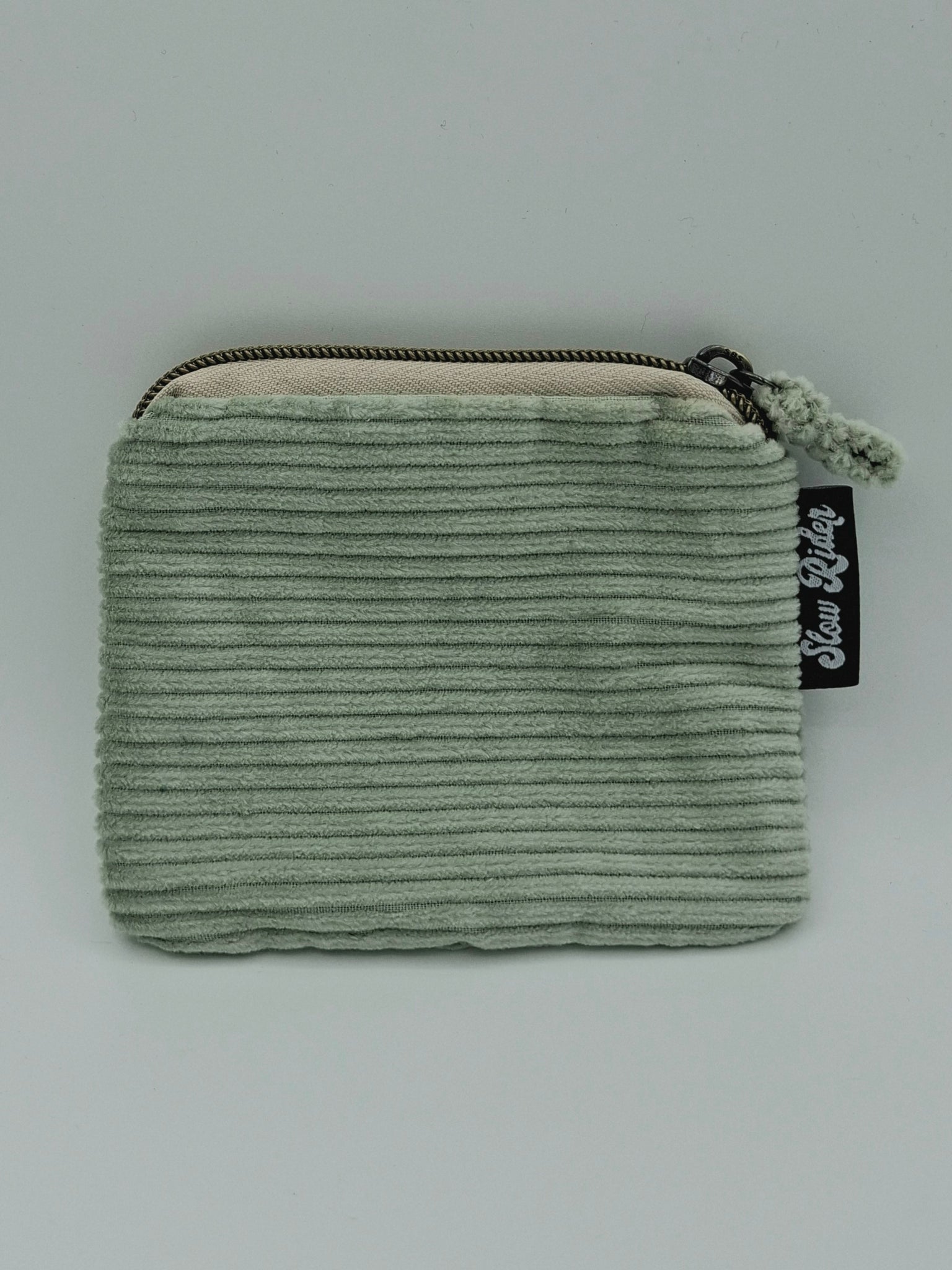Cord Coin Pouch - Sage