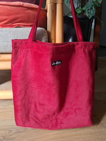 Yesterday Tote - Ruby Red