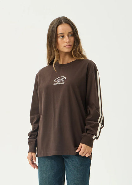 Community Garden LS Top - Coffee