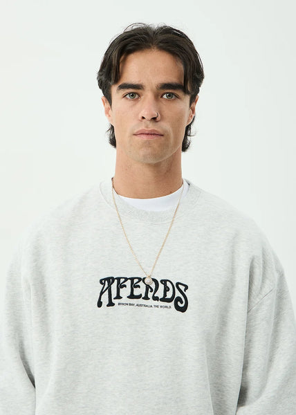 Perception Recycled Crew - Grey Marle