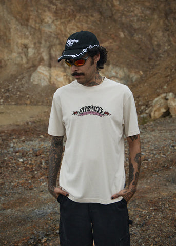 Ink Retro Tee - Moonbeam
