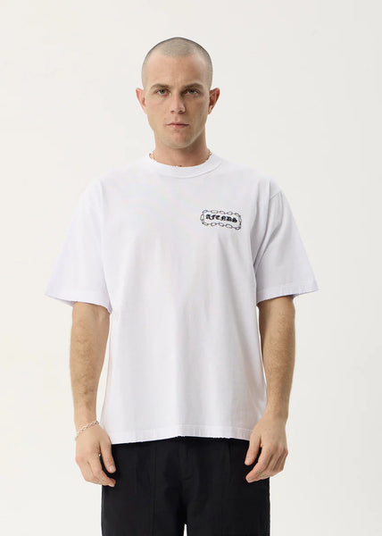 Spiritual Heavyweight Boxy Tee - White