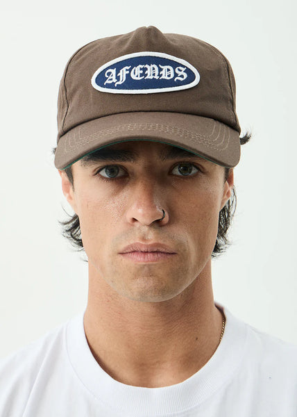 Summit 5 Panel Cap - Coffee