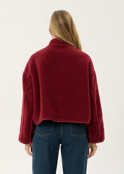Berlin Reversible Jacket - Burgundy