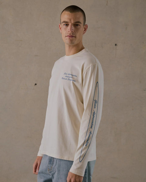 Glider LS Tee - Chalk