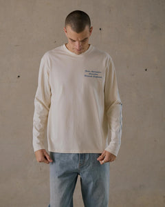 Glider LS Tee - Chalk