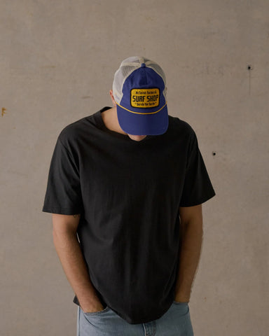 Surf Shop Trucker Cap - Dark Blue