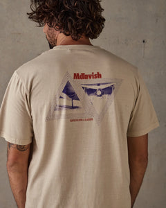 Glassers Tee - Light Tan