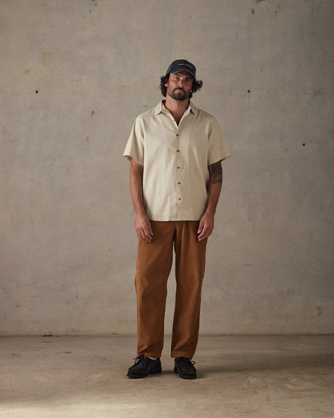 Hemp Shirt - Light Tan