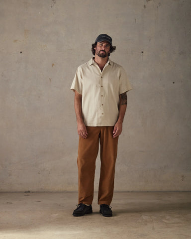 Hemp Shirt - Light Tan