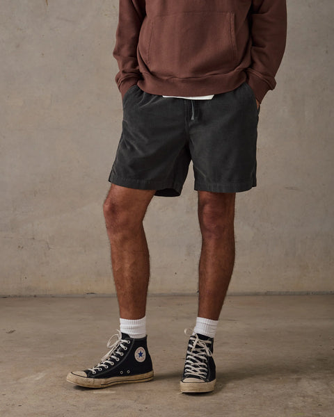 Cord Shorts - Slate