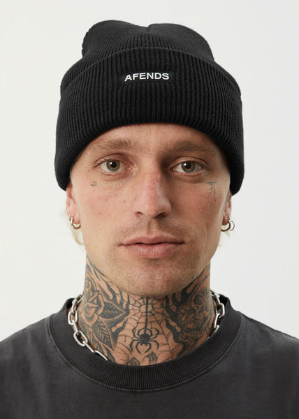 Hometown Recycled Beanie - Black