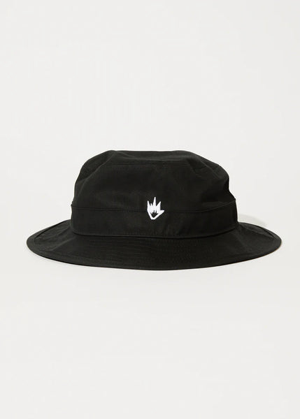 Flame Recycled Bucket Hat - Black