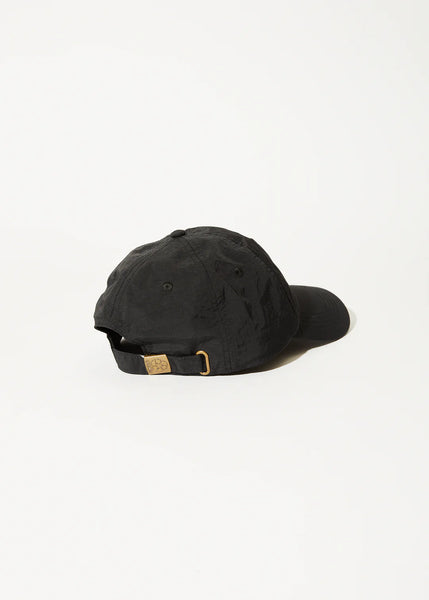 Vinyl 6 Panel Cap - Black