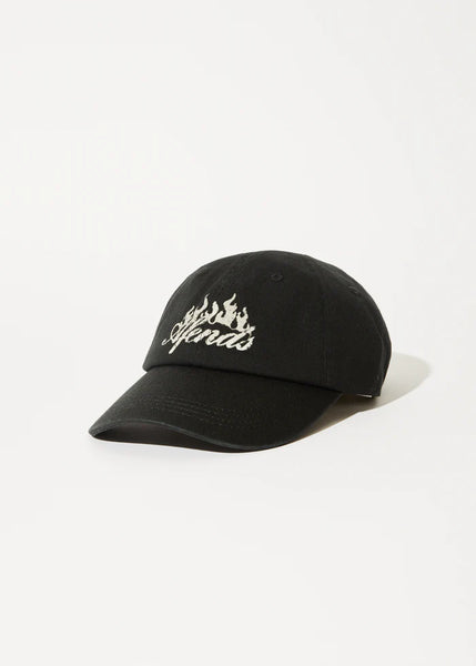 Inferno Panelled Cap - Black