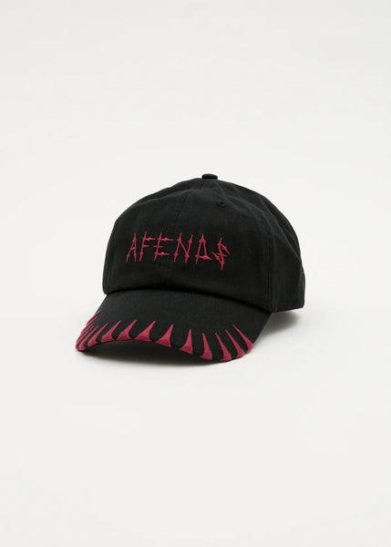 Spinal 6 Panel Cap - Black