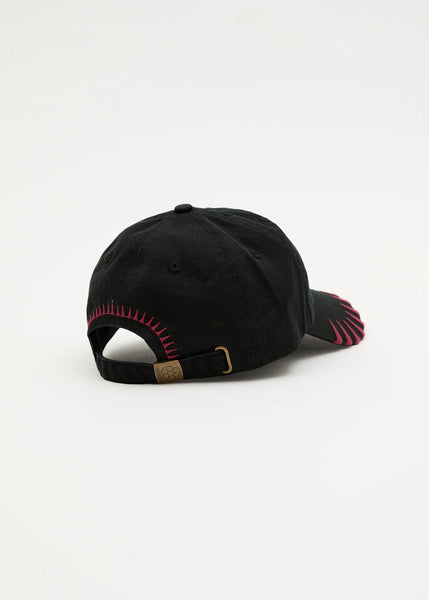 Spinal 6 Panel Cap - Black